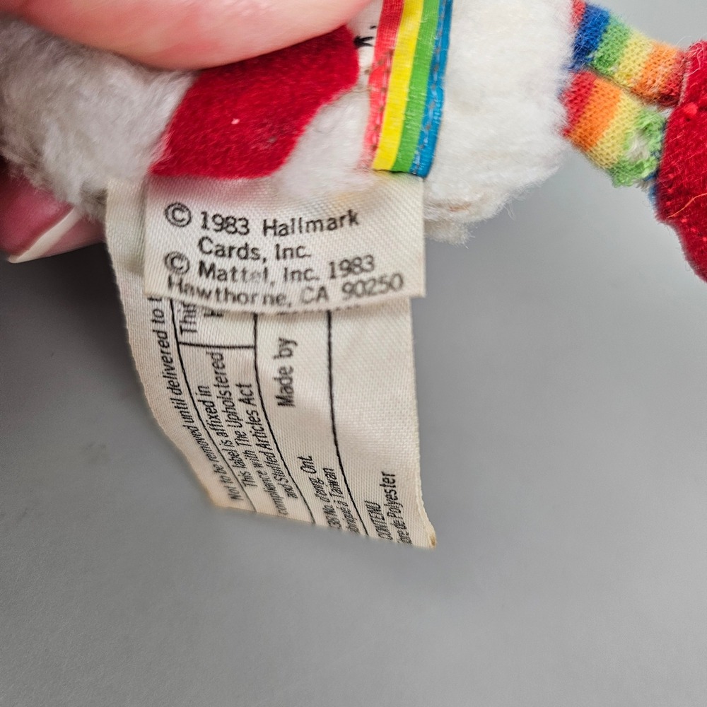 Vintage 1983 Hallmark Mattel Rainbow Brite Twink Sprite Plush Clip-On Toy 4" - Picture 4 of 6
